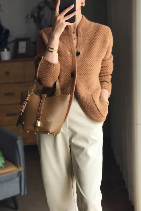 Comfortable Cashmere Women's Cardigan - Isabella