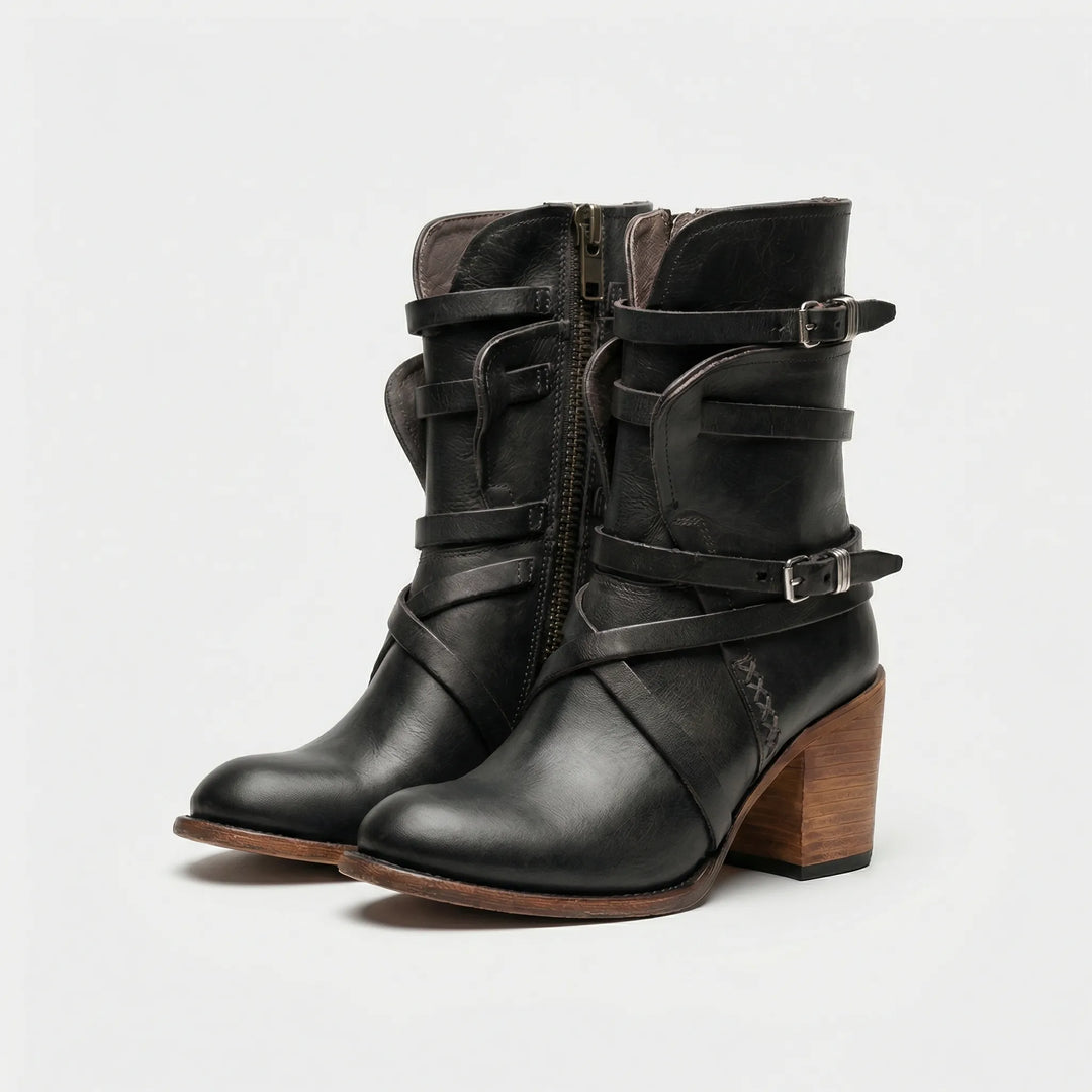 Knöchelhohe Damenstiefelette - Lenia