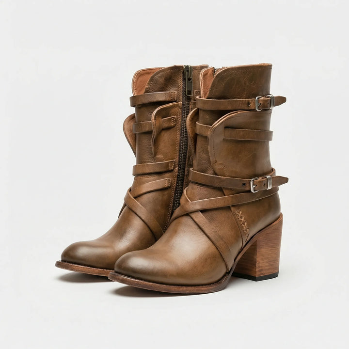 Knöchelhohe Damenstiefelette - Lenia
