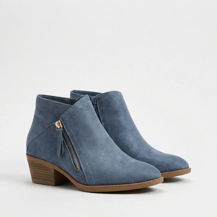 Knöchelhoher Absatzstiefel - Freya