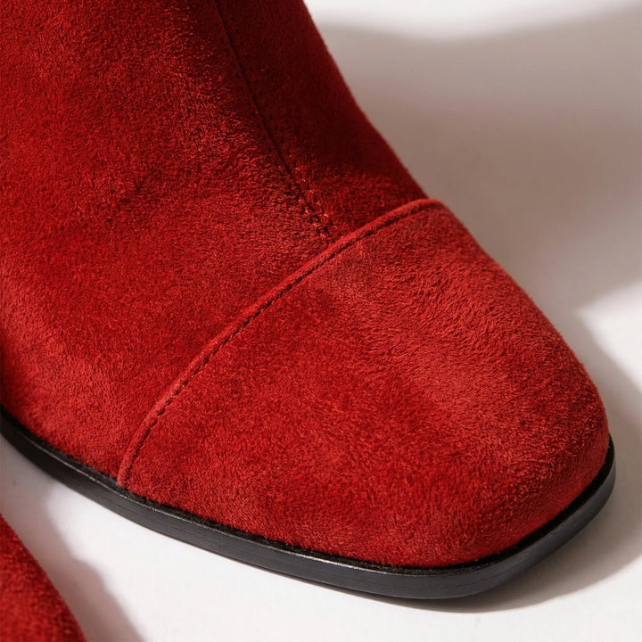 Knöchelhoher Stiefel Mit Blockabsatz - Wendy