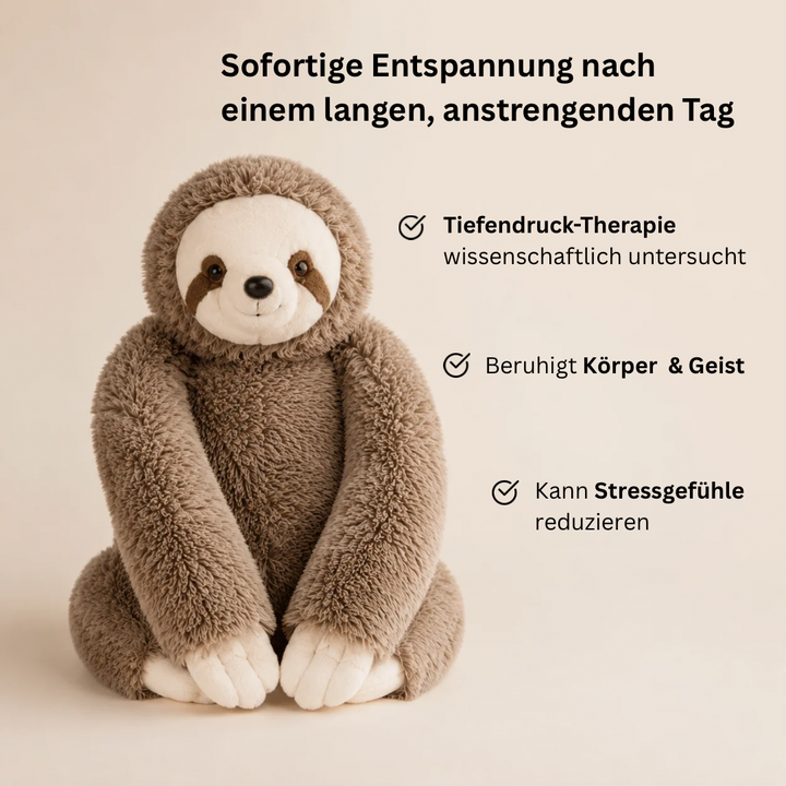 Weighted Sloth Cuddle Plush for Calm, Cozy Moments 8