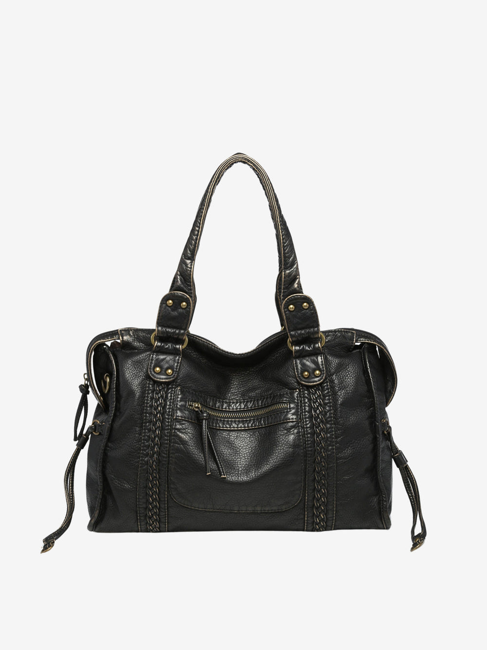 Kompakte Schultertasche Mit Zip - Laureen