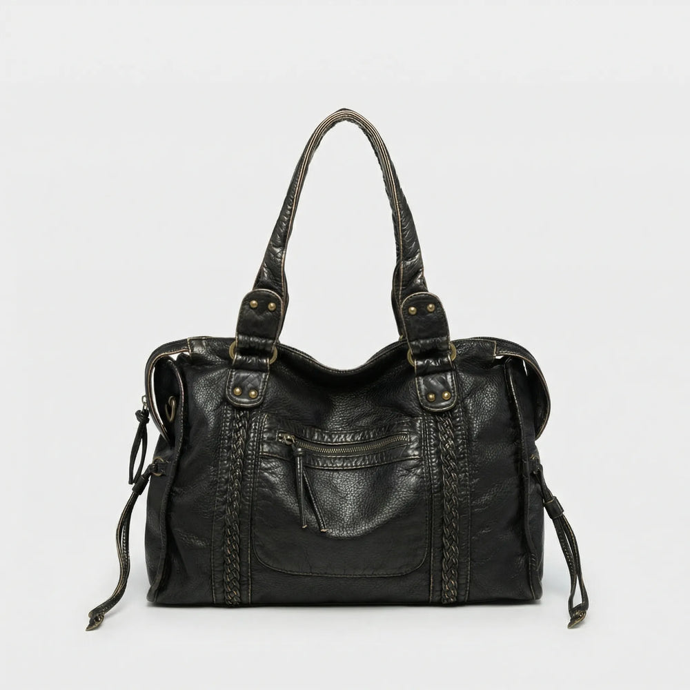 Kompakte Schultertasche Mit Zip - Laureen