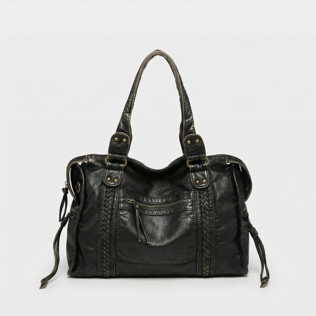Kompakte Schultertasche Mit Zip - Laureen
