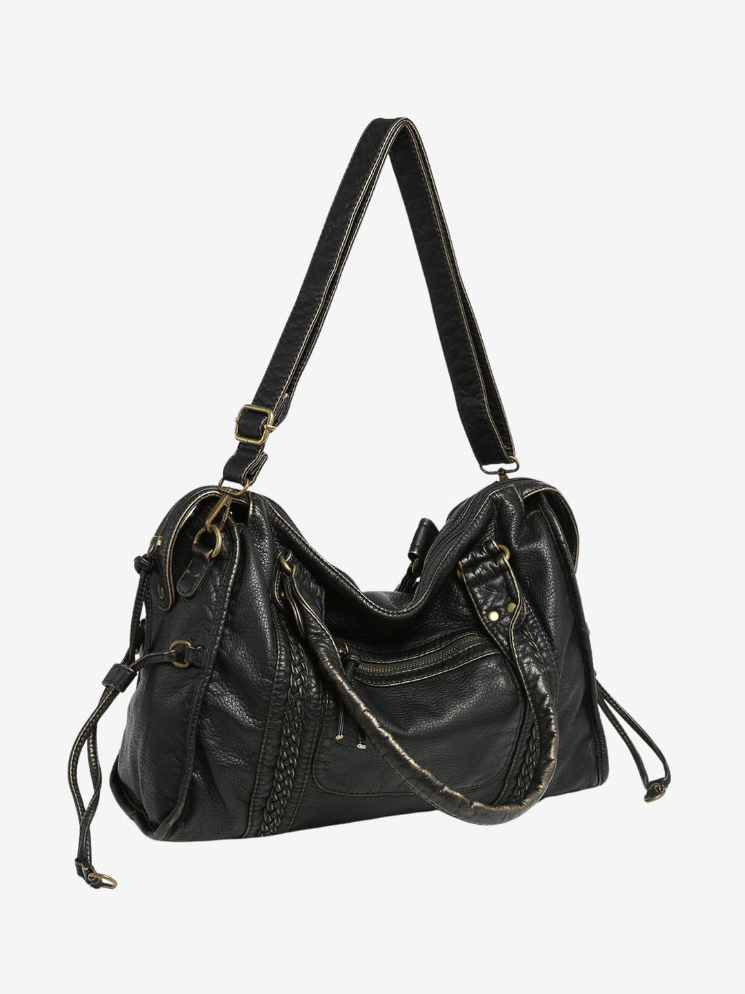 Kompakte Schultertasche Mit Zip - Laureen