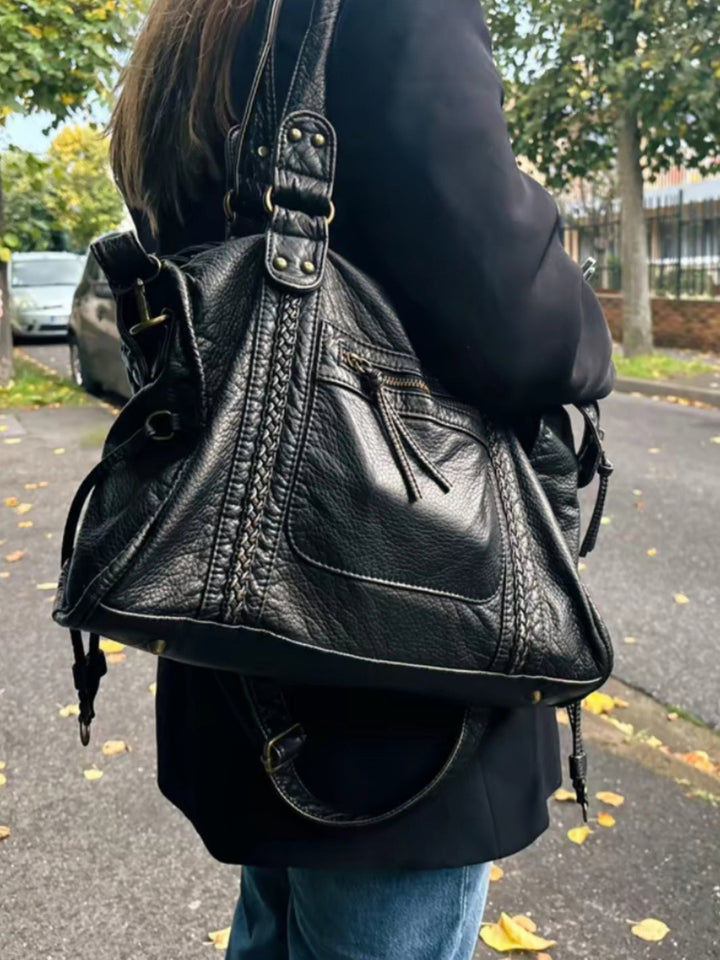 Kompakte Schultertasche Mit Zip - Laureen