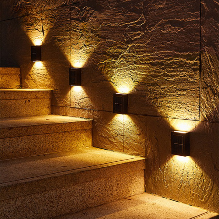 SolarGlow™ Luxury Solar Wall Lamps – Wireless, Stylish & Ready for Warm Evenings