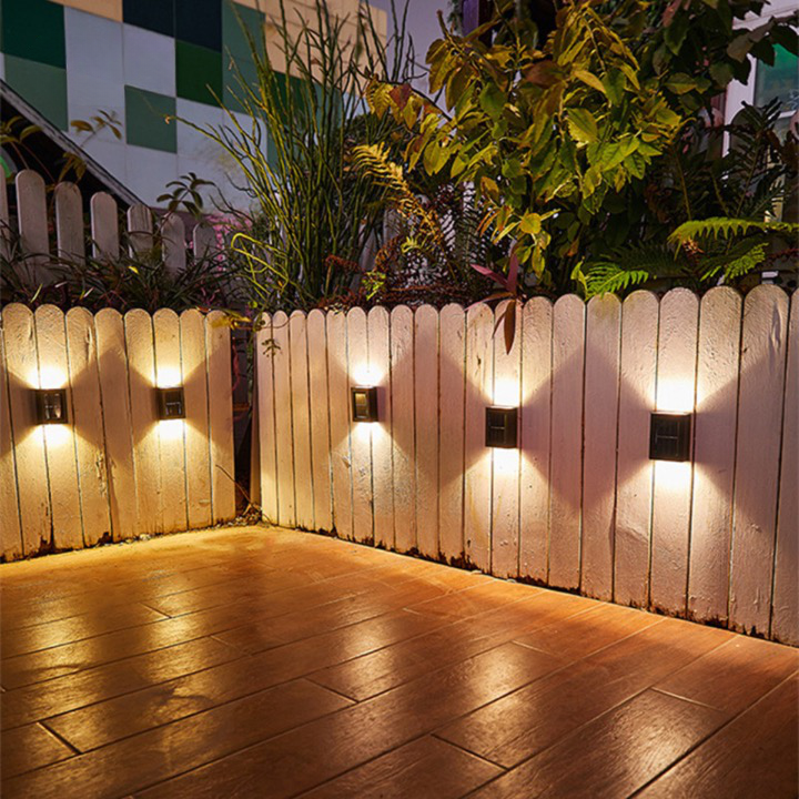 SolarGlow™ Luxury Solar Wall Lamps – Wireless, Stylish & Ready for Warm Evenings
