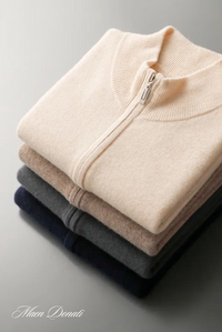 Comfortable Wool Men's Vest - Elias
