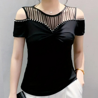 Trendy Cold-Shoulder Top for Women - Fenna
