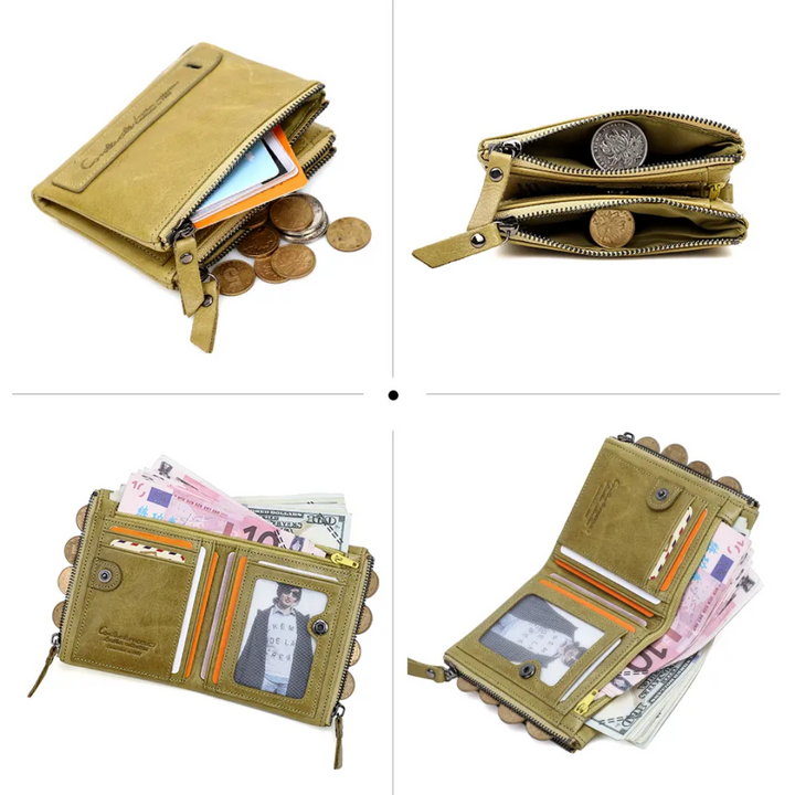 Krótki Portfel Skórzany - StylishWallet