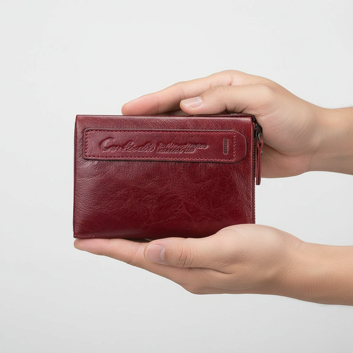 Krótki Portfel Skórzany - StylishWallet
