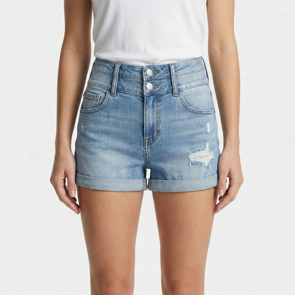 Kurz Geschnittene Damenshorts - Monique