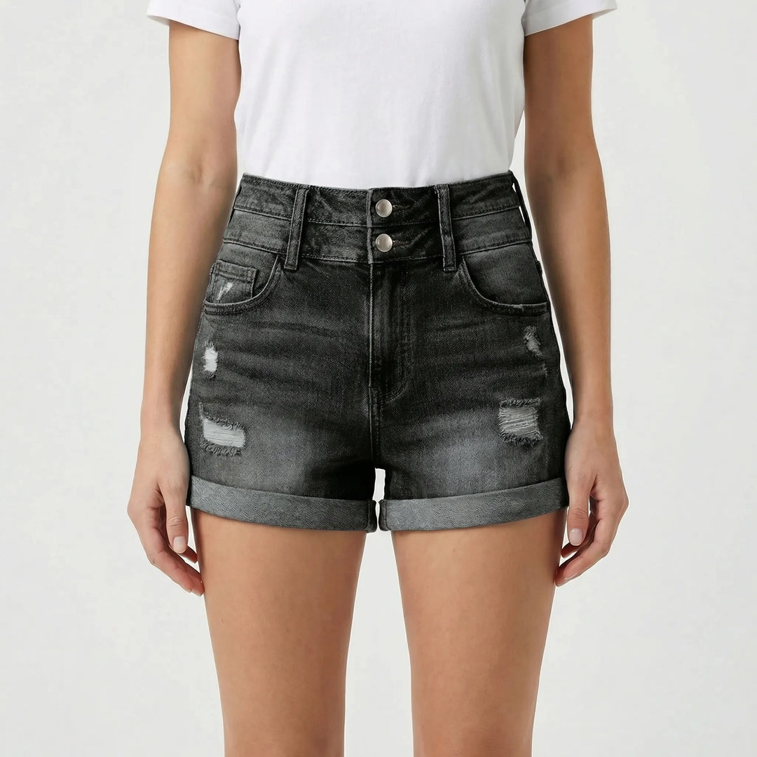 Kurz Geschnittene Damenshorts - Monique