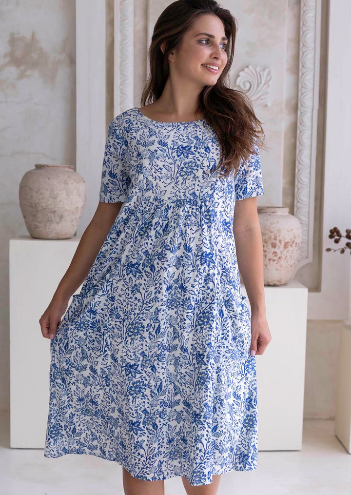 Kurzarm Sommerkleid Mit Taschen - Colleen