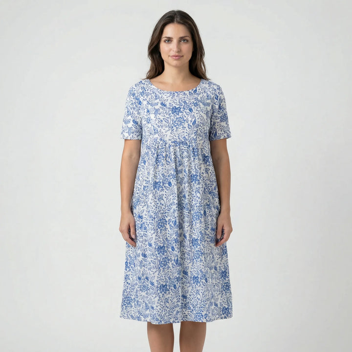 Kurzarm Sommerkleid Mit Taschen - Colleen