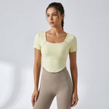 Korte Mouwen Cropped Top - Bella
