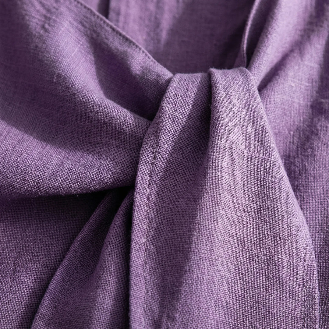 Kurzärmliges Kleid Mit Schleifendetail - Traci