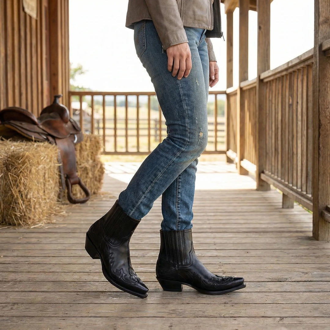 Kurzschaft Westernstiefel - Kaya
