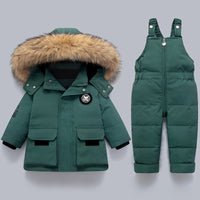 Warm Children's Jacket and Overall - Charlie
