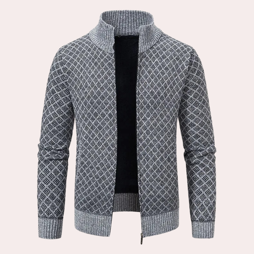Runia - Knitted Cardigan for Men