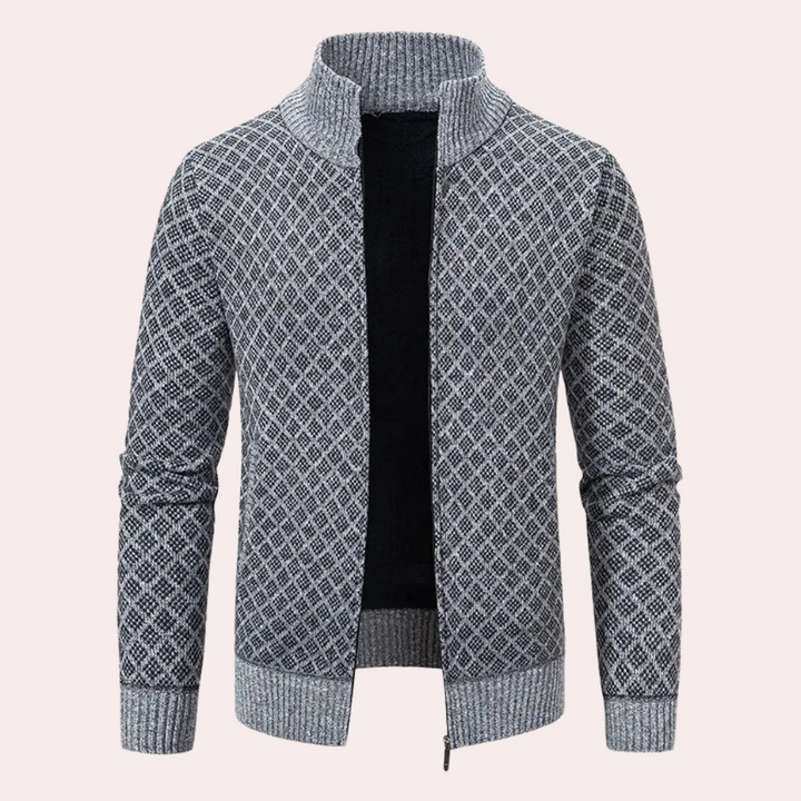 Runia - Knitted Cardigan for Men