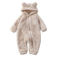 Cartoon Bear Winter Baby Onesie