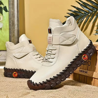 Handgemaakte Comfort Sneakerlaarzen - Amara
