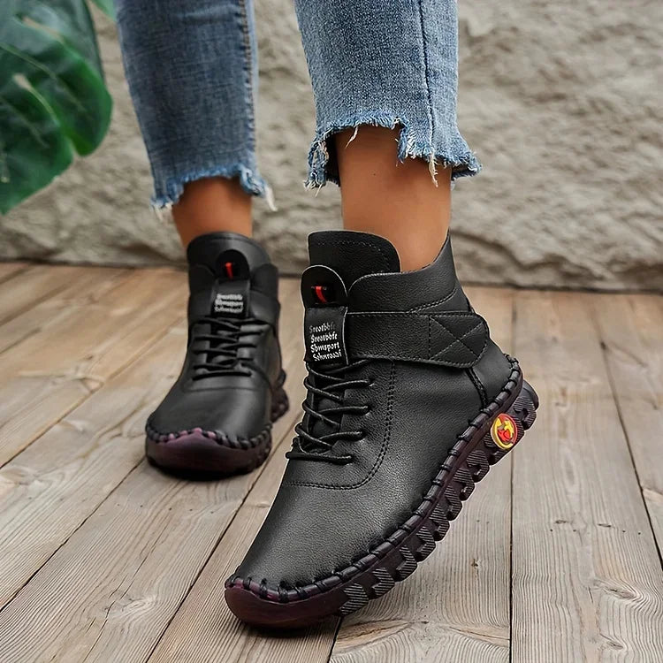 Handgemaakte Comfort Sneakerlaarzen - Amara