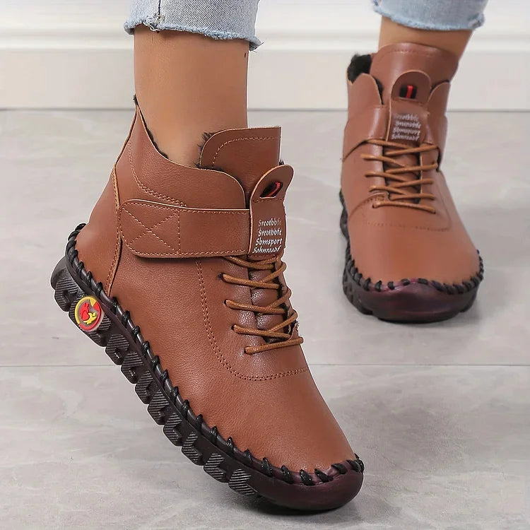 Handgemaakte Comfort Sneakerlaarzen - Amara