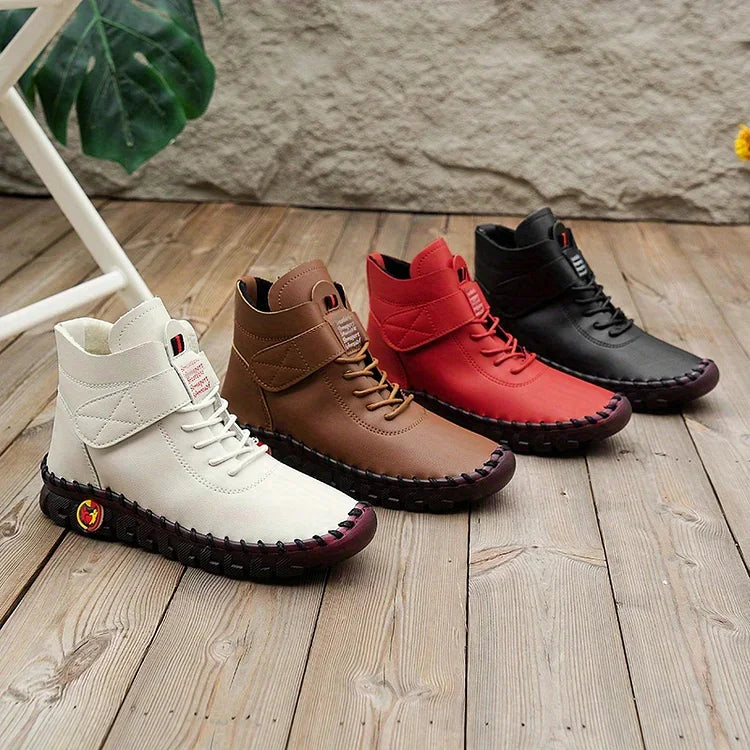 Handgemaakte Comfort Sneakerlaarzen - Amara