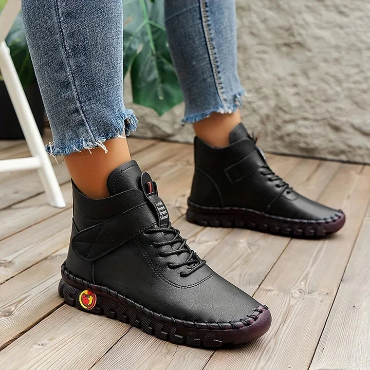 Handgemaakte Comfort Sneakerlaarzen - Amara