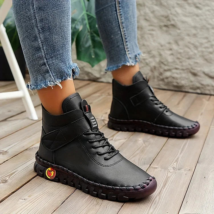 Handgemaakte Comfort Sneakerlaarzen - Amara