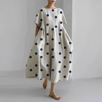 Sukienka Maxi Boho-Kwiaty - FloraChic