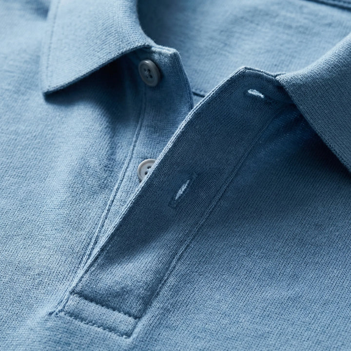 Langarm Polo Shirt Stil - Ilias