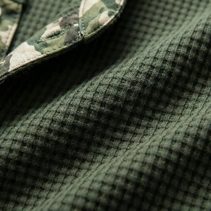 Langarm Poloshirt Mit Stehkragen - Kenan