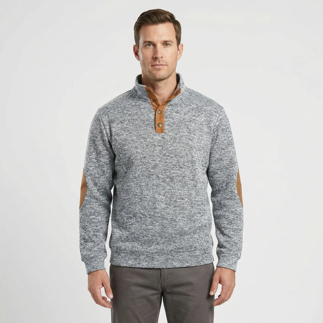 Langarm Pullover Mit Stehkragen - Eddy