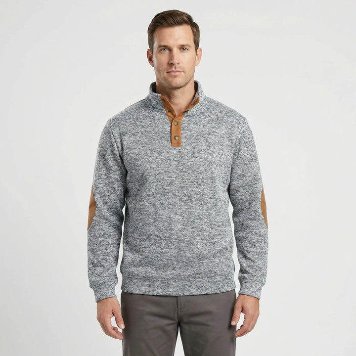 Langarm Pullover Mit Stehkragen - Eddy