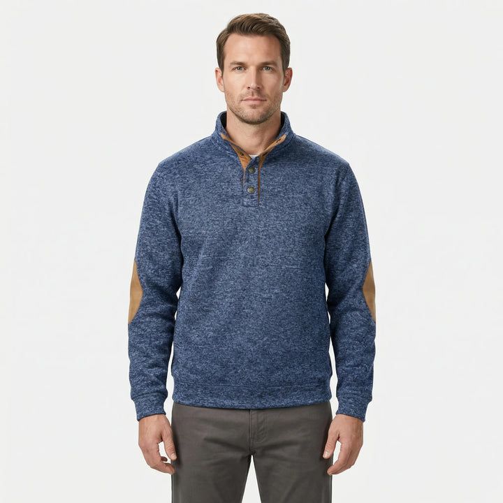 Langarm Pullover Mit Stehkragen - Eddy