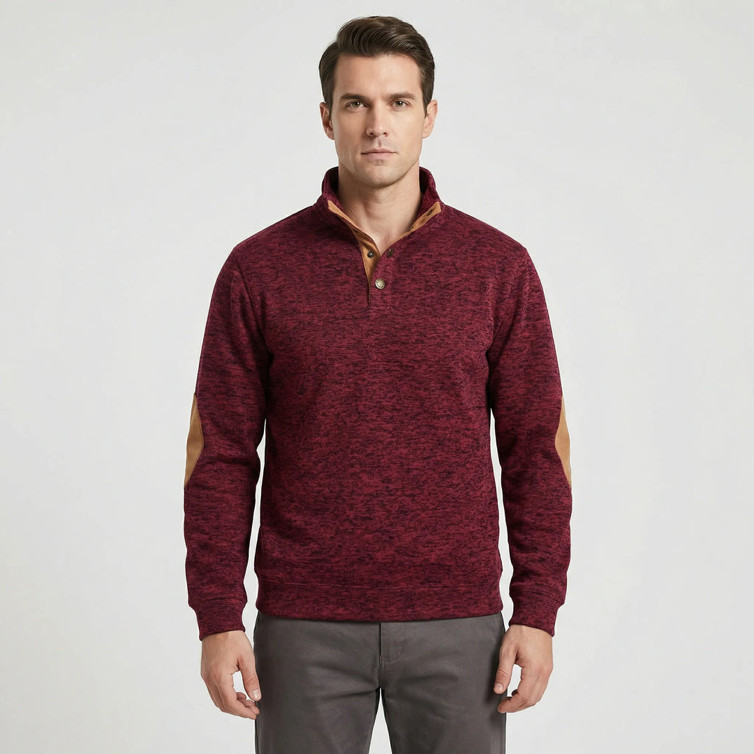Langarm Pullover Mit Stehkragen - Eddy