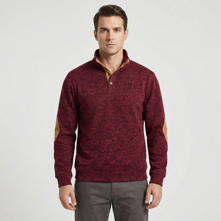 Langarm Pullover Mit Stehkragen - Eddy