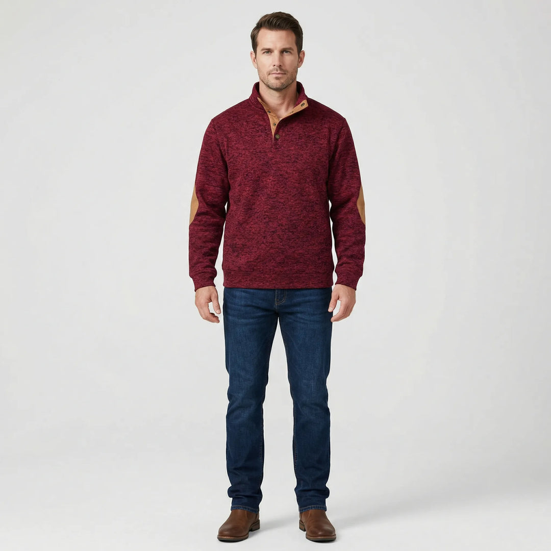 Langarm Pullover Mit Stehkragen - Eddy