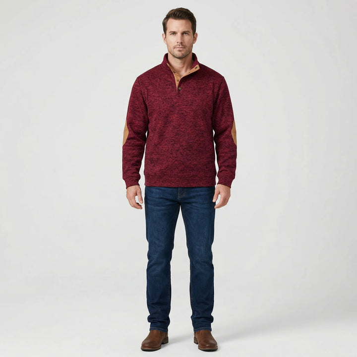 Langarm Pullover Mit Stehkragen - Eddy