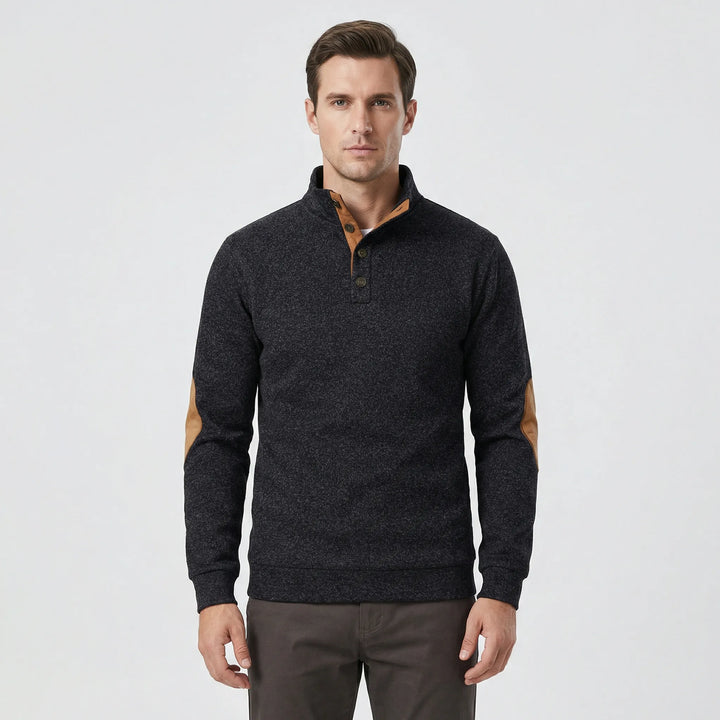 Langarm Pullover Mit Stehkragen - Eddy