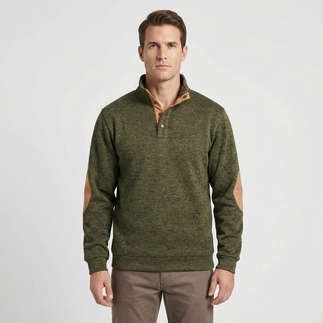Langarm Pullover Mit Stehkragen - Eddy