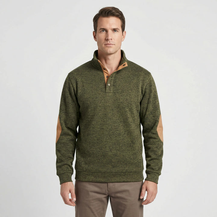 Langarm Pullover Mit Stehkragen - Eddy