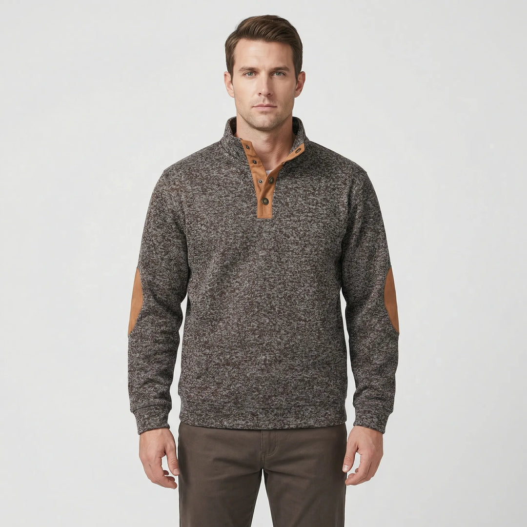 Langarm Pullover Mit Stehkragen - Eddy