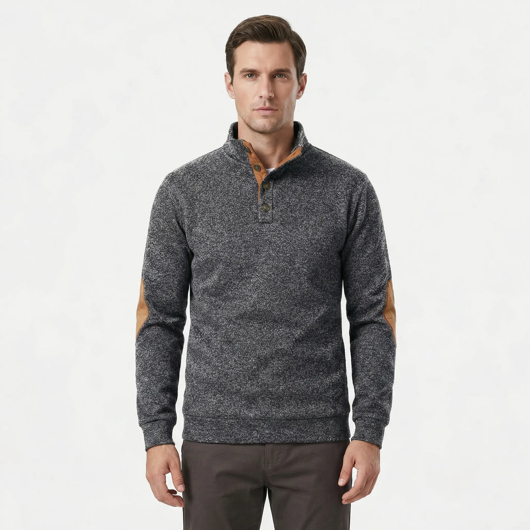 Langarm Pullover Mit Stehkragen - Eddy