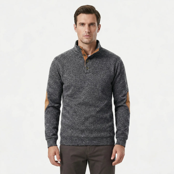 Langarm Pullover Mit Stehkragen - Eddy
